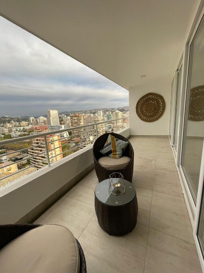 Departamento De Lujo Estacionamiento Privado Y Cocina Integral Apartment Vina del Mar Exterior foto